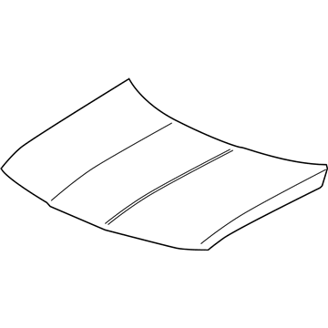 GM 15809931 Hood 15809931 GM Hood Illustration 1 of 1