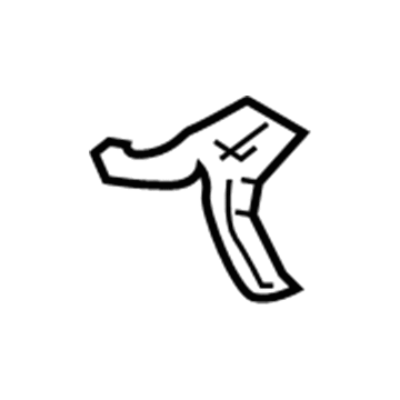 GM 15799991 Safety Catch, Upper 15799991 GM Safety Catch, Upper Illustration 1 of 1