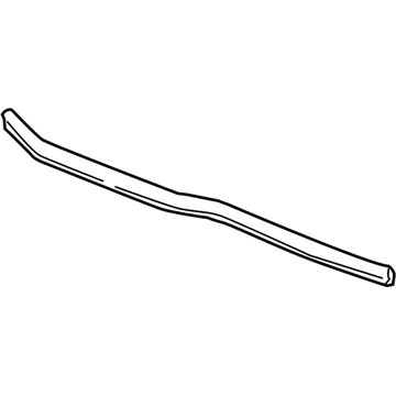 GM 21990798 Rear Weatherstrip 21990798 GM Rear Weatherstrip Illustration 1 of 1