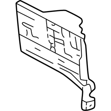 10308786 GM Amplifier Bracket Illustration 1 of 1