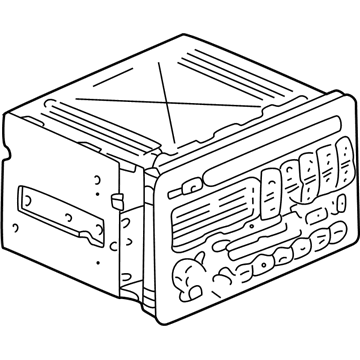 Pontiac 10318433 AM/FM Radio