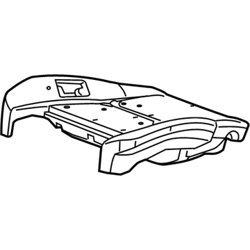Cadillac ELR Seat Cushion - 23103681