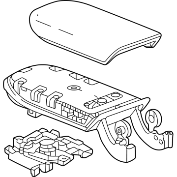 Buick 42823896 Armrest