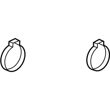 GM 7840234 Boot Clamp 7840234 GM Boot Clamp Illustration 1 of 1