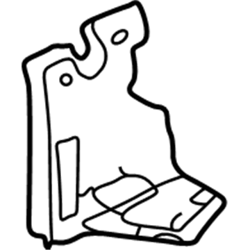 22621925 GM Control Module Bracket Illustration 1 of 1