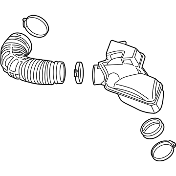 Chevy Malibu Air Hose - 22761486