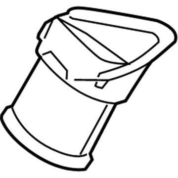 GM 13325924 Air Guide 13325924 GM Air Guide Illustration 1 of 1