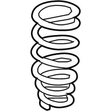 Cadillac 25807542 Coil Spring