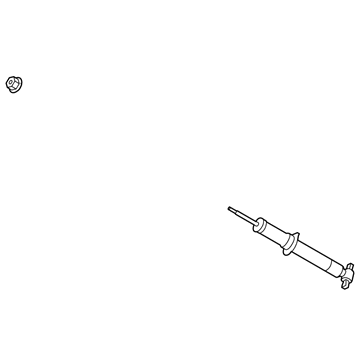 20829918 GM Shock Absorber Illustration 1 of 1