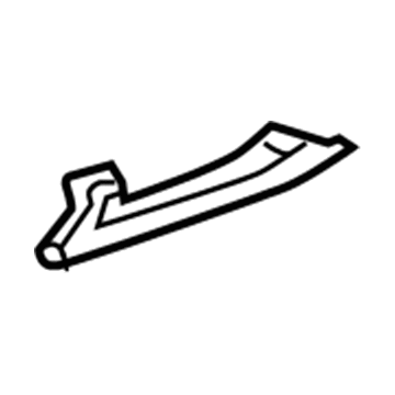 Cadillac 20884460 Knee Bolster Seal