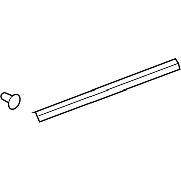 GM 10429494 Lower Retainer 10429494 GM Lower Retainer Illustration 1 of 1