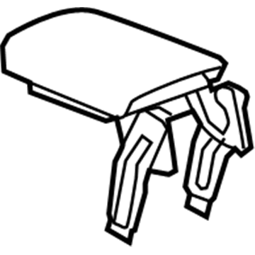 GM 26203430 Armrest Door 26203430 GM Armrest Door Illustration 1 of 1