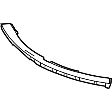 GM 9059618 Trim Molding 9059618 GM Trim Molding Illustration 1 of 1