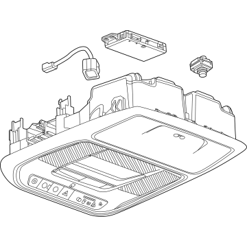 Buick 26486073 Overhead Console