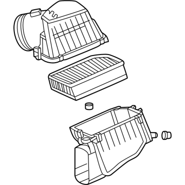 Cadillac Air Filter Box - 85620297