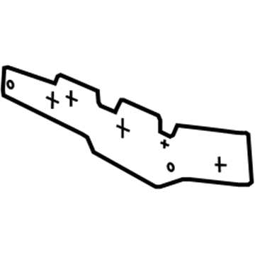 Pontiac G6 Air Deflector - 15147819