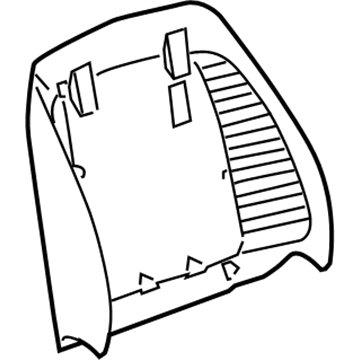 Cadillac 25939489 Seat Back Panel