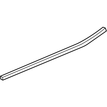 GM 85590196 Belt Molding, Black, Rear Driver Side 85590196 GM Belt Molding, Black, Rear Driver Side Illustration 1 of 1
