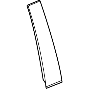 84988283 GM Front Applique, Rear Driver Side Illustration 1 of 1