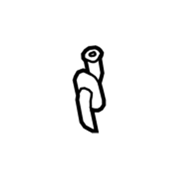 24423681 GM Front Hose Grommet Illustration 1 of 1