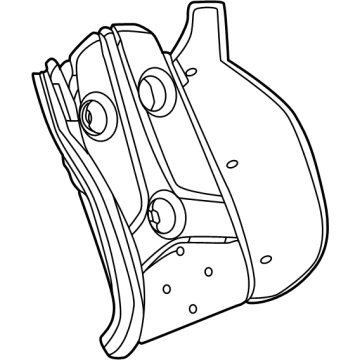 Chevy 84659309 Seat Back Pad