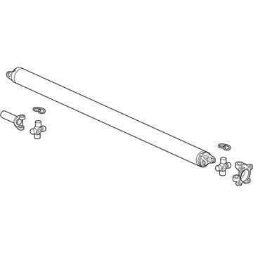 GM 23370124 Drive Shaft 23370124 GM Drive Shaft Illustration 1 of 1