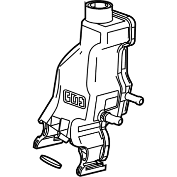 GM 84817616 Power Steering Pump Reservoir 84817616 GM Power Steering Pump Reservoir Illustration 1 of 1