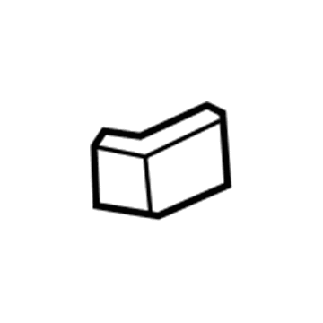 11562563 GM Rocker Molding Retainer Illustration 1 of 1