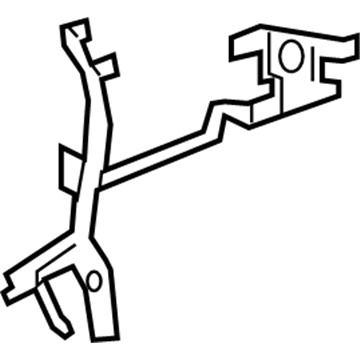 GM 96476909 Bracket 96476909 GM Bracket Illustration 1 of 1