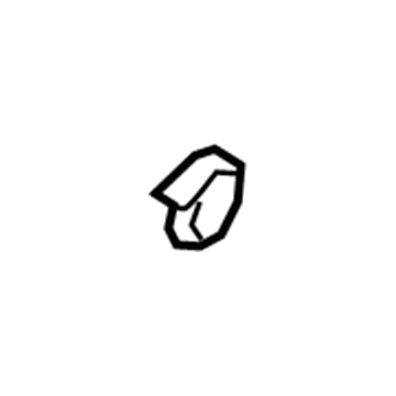 90572598 GM Lower Hose Clamp Illustration 1 of 1