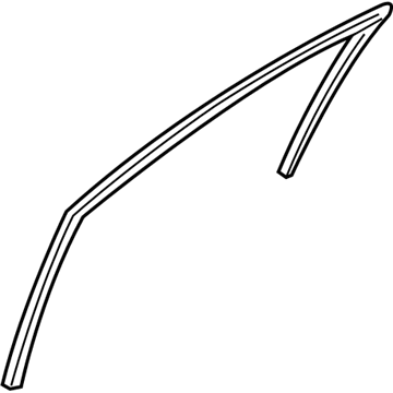 GM 92205208 Inner Weatherstrip 92205208 GM Inner Weatherstrip Illustration 1 of 1