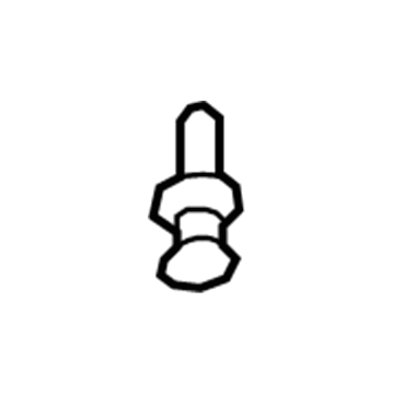 GMC 11589289 Lower Trim Panel Fastener