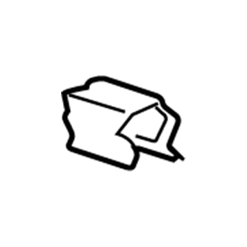 GM 11569885 Lower Trim Panel Retainer Clip, Bottom Top 11569885 GM Lower Trim Panel Retainer Clip, Bottom Top Illustration 1 of 1