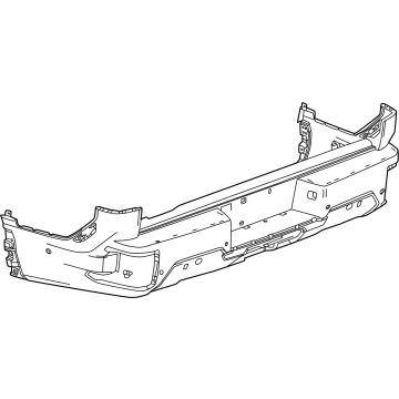 GMC Sierra EV Bumper Cover - 85742280