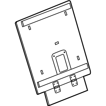 22791364 GM Seat Back Panel, Front Illustration 1 of 1