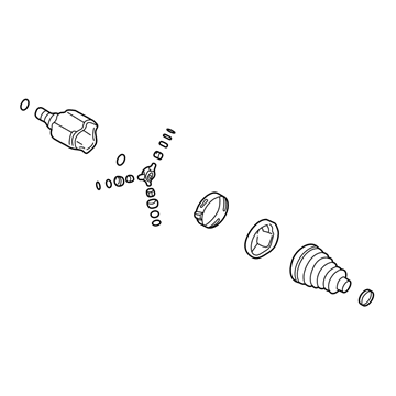 22674179 GM Inner CV Joint, Front Passenger Side Illustration 1 of 1