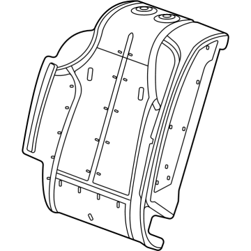 Cadillac 85081049 Seat Back Pad