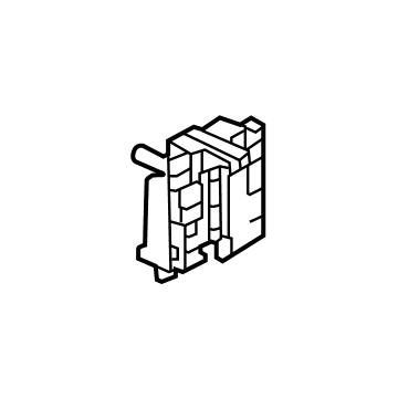 26409072 GM Bracket, Voltage And Glow Plug Illustration 1 of 1