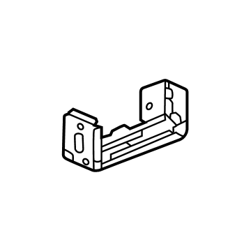 26520230 GM Bracket, Floor Console, Front Illustration 1 of 1