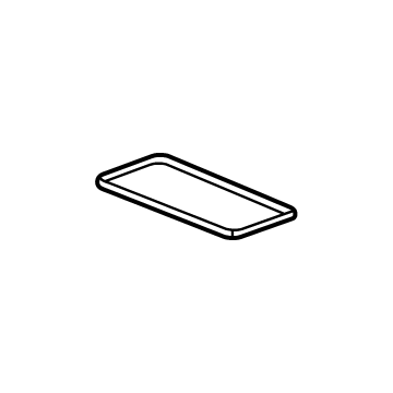 GM 26500117 Liner, Floor Console, Jet Black 26500117 GM Liner, Floor Console, Jet Black Illustration 1 of 1