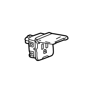 GM 85638046 Receptacle Assembly-Front Floor Console Accessory Power 85638046 GM Receptacle Assembly-Front Floor Console Accessory Power Illustration 1 of 1