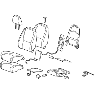 Chevy 25873741 Seat Assembly