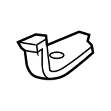 GM 10376339 Seat Belt Anchor 10376339 GM Seat Belt Anchor Illustration 1 of 1