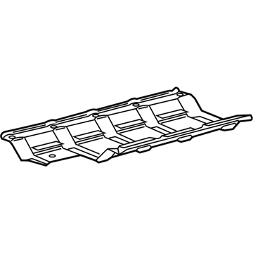 Chevy Silverado 1500 LD Oil Pan Baffle - 12619978