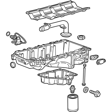 Chevy 12684605 Oil Pan