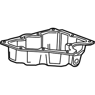 Chevy 12669909 Oil Pan