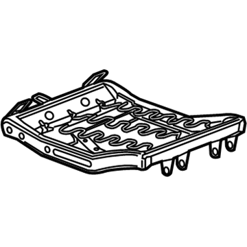 GM 23246686 Seat Frame 23246686 GM Seat Frame Illustration 1 of 1