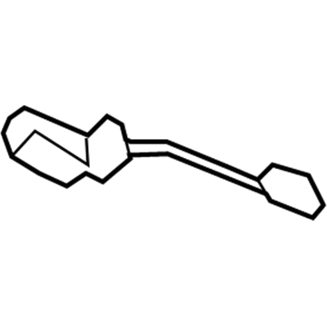 15893536 GM Dome Lamp Switch, Gray Illustration 1 of 1