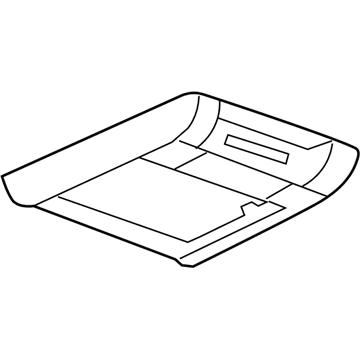 GM 25924406 Console, Gray 25924406 GM Console, Gray Illustration 1 of 1