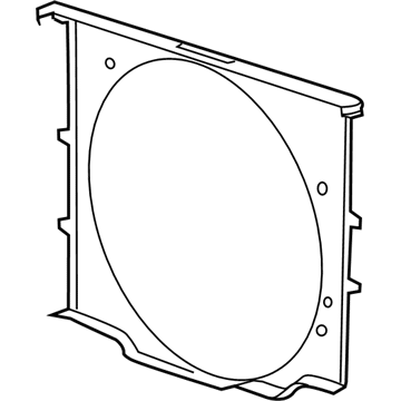 Chevy 23466941 Fan Shroud